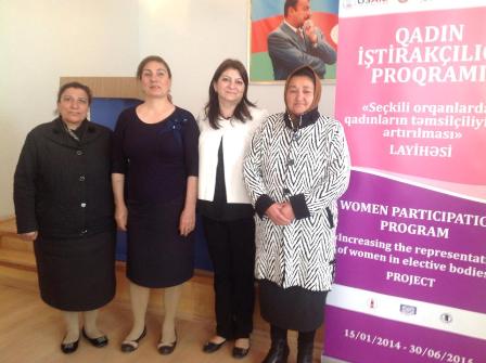 4 rayonda qadınlar üçün forumlar keçirildi