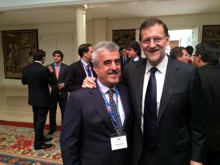 Etibar Məmmədov İspaniyanın baş naziri ilə görüşüb - FOTO