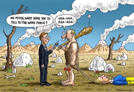 Putinin – KARİKATURALARI