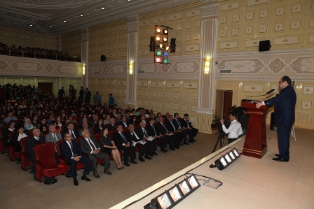 Təhsil naziri BDU-ya gəlib - FOTO
