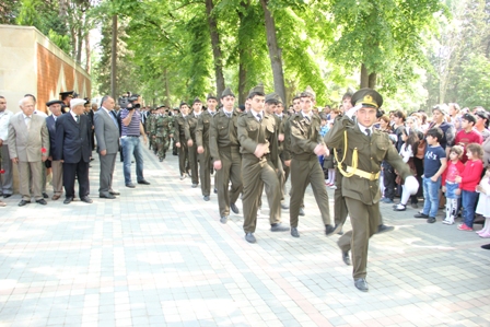 Gəncədə 9 may tədbiri keçirildi - FOTOLAR  