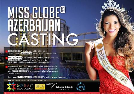 “Miss Globe Azerbaijan” gözəllik yarışına start verildi
