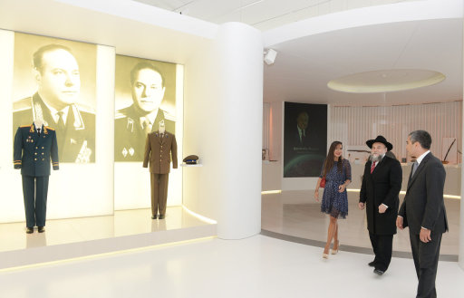 Rusiya Yəhudi İcması Federasiyasının prezidenti Heydər Əliyev Mərkəzində olub - FOTO