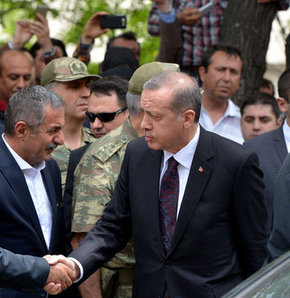 Ərdoğan faciə baş verən əraziyə gedib