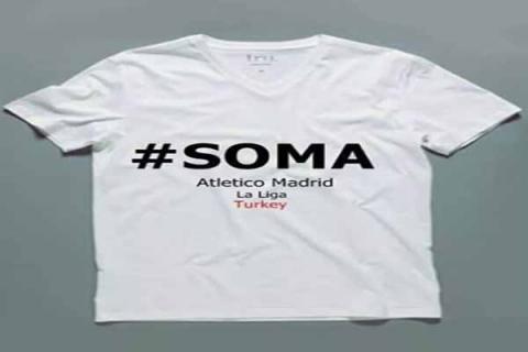 “Atletiko Madrid” “Soma” yazılı köynəklərlə meydana çıxacaq