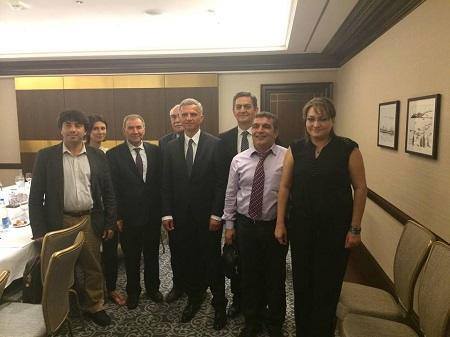 İsveçrə prezidenti Azərbaycan müxalifəti ilə görüşüb - FOTO