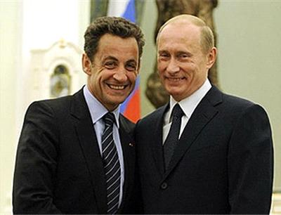 Putin Sarkozi ilə görüşdü: Avropaya MESAJ verdi