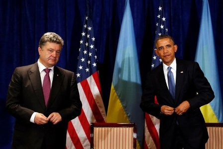 Obama Poroşenko ilə görüşdən razı qaldı -TƏFƏRRÜAT