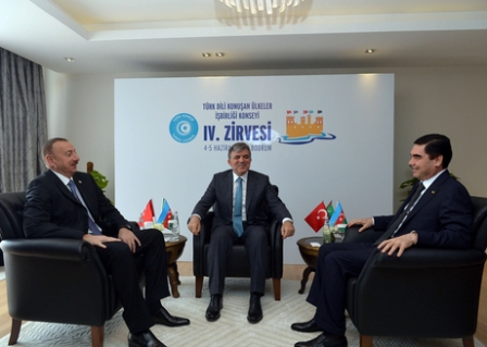 Üç türk dövlət başçısı bir arada - FOTO