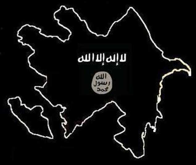 “İŞİD”dən Azərbaycan və Türkiyənin dövlət rəmzlərinə qarşı TƏXRİBAT