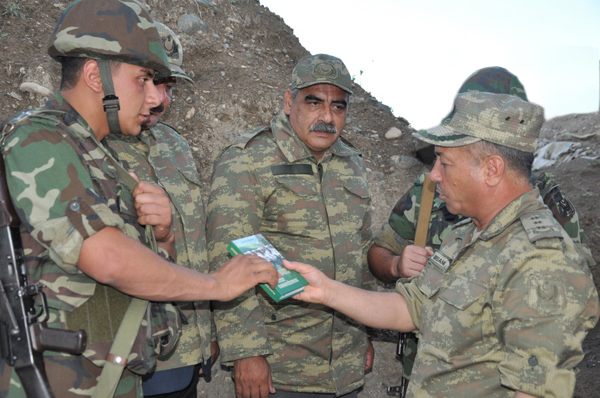 Azərbaycanın Əfqanıstan müharibəsi veteranları cəbhə bölgəsində - FOTOLAR