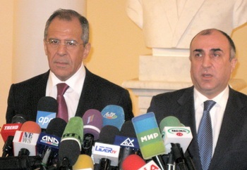 Məmmədyarov və Lavrov Dağlıq Qarabağ münaqişəsinin həllini müzakirə etdilər 