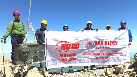 “Heydər Əliyev Zirvəsi”nə Yürüş!
