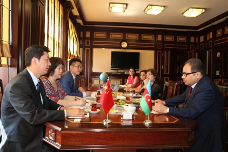 Şanxaylı qonaqlar BDU-da olub – FOTO