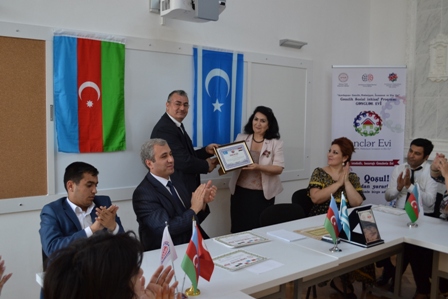 İraq-türkmən nümayəndələri “Gənclər Ev”-ində - FOTO