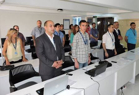 Ankarada jurnalistlər Azərbaycanın Dövlət Himnini səsləndirdilər - FOTO
