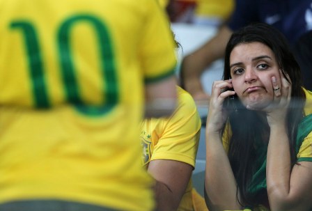 Almaniya Braziliyaya futbol dərsi keçdi - 7:1