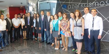 Elmin İnkişafı Fondunun rəhbərliyi “Azərkosmos”a getdi