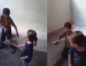Öz qızlarına fələstinli uşağı döydürən yəhudi ailə – VİDEO