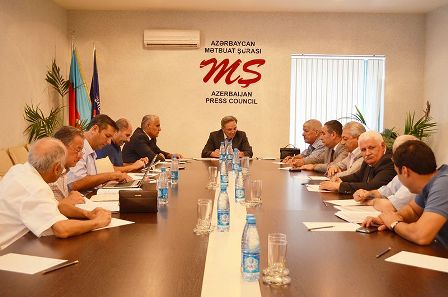 Mətbuat Şurasının İdarə Heyəti iclasını keçirib