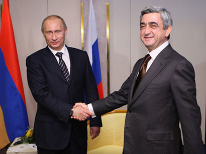 Sərkisyan Putinə Azərbaycandan şikayət etdi