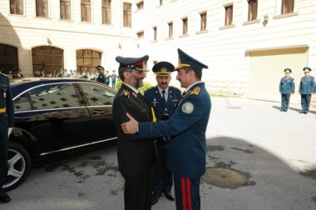 İran Sərhəd Qoşunlarının komandanı Azərbaycandadır - FOTOLAR