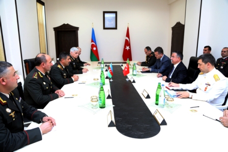 Azərbaycan və Türkiyə müdafiə nazirləri bir arada – FOTOLAR 