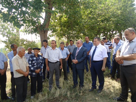 Əhməd Vəliyev Qazaxda seçiciləri ilə görüşüb - FOTO