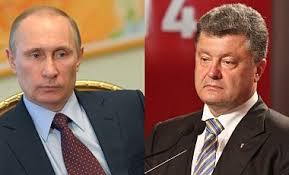 Putin Poroşenko ilə görüşdü - VİDEO
