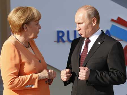 Merkel Putinə zəng etdi 