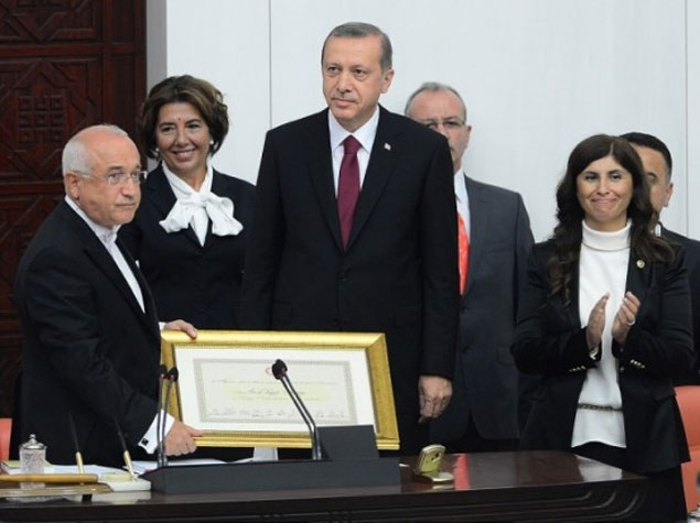 Ərdoğan prezidentlik andı içdi