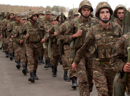Ermənistan ordusunda dərəbəylik