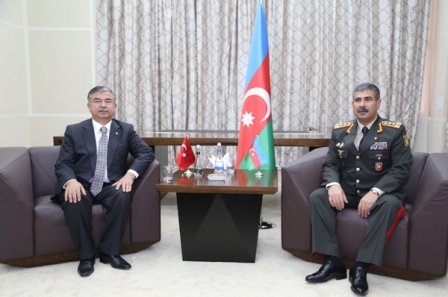 Zakir Həsənov Türkiyənin Milli Müdafiə naziri ilə görüşüb -  FOTO