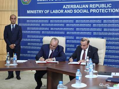 Səlim Müslümov və Azay Quliyev birgə əməkdaşlıq haqqında Memorandum imzaladılar