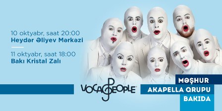 Məşhur “Voca People” qrupu Bakıda - VİDEO