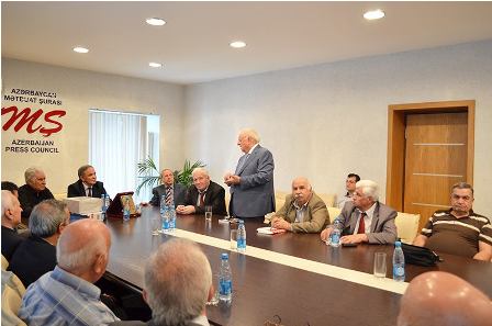 Mətbuat Şurasında Əfqan Əsgərovun 85 illiyi keçirilib - FOTO