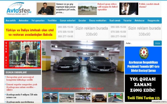 Avtosfer.az saytına ardıcıl hücumlar başladı