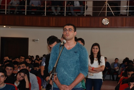 Rektor xəbərdarlıq etdi: “Universitetdə qaydaları pozanlara qarşı ölçü götürüləcək” - FOTO
