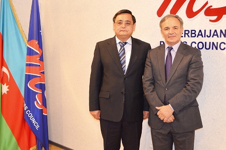Əflatun Amaşov TURKPA-nın Baş katibi ilə görüşüb - FOTO