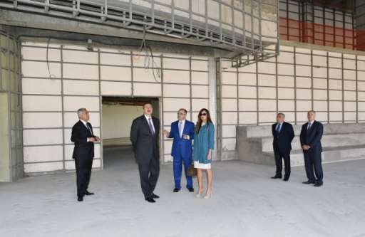 İlham Əliyev və xanımı idman kompleksində - FOTOLAR