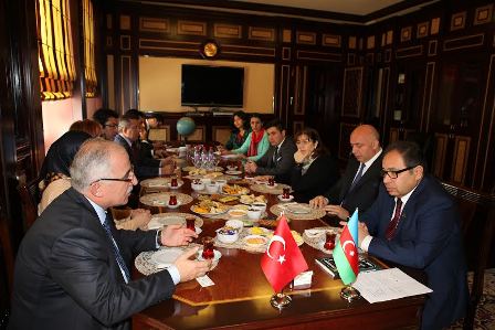 Əskişəhər valisi BDU-da olub - FOTO