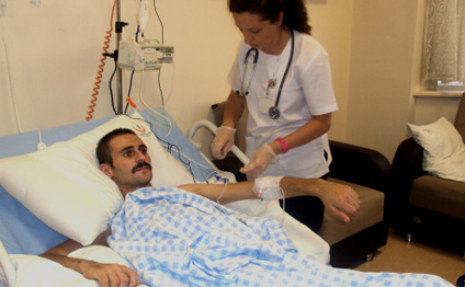 Türkiyədə müalicəsi başa çatan hərbçimiz Bakıya qayıdır - ÖZƏL