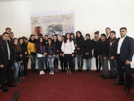  Gənclər milli dəyərlərimizi təbliğ edib - FOTO