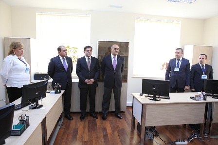Binəqədidə sosial müdafiə mərkəzinin açılışı olub - FOTO