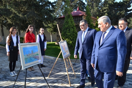 Xəzər rayonunda Bayraq Günü  qeyd olunub - FOTO