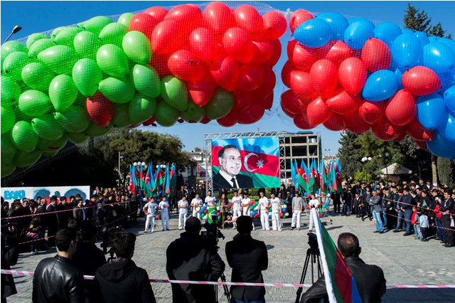 Nərimanovda Bayraq Günü qeyd olunub - FOTO 