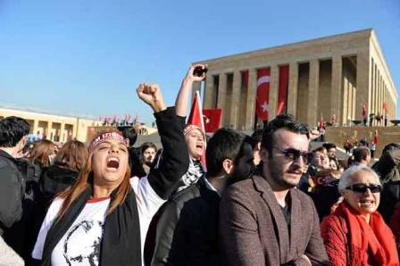 Atatürkün vəfatının ildönümü Ərdoğan üçün xoş olmadı 