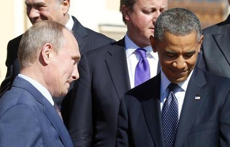 Obama Putinlə ayaqüstü görüşdü – Kreml görüşün təfərrüatını bilmir 