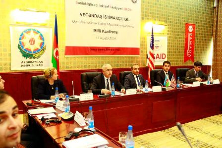 Şura Gəncədə ictimai iştirakçılıqla bağlı milli konfrans keçirdi – FOTOLAR 