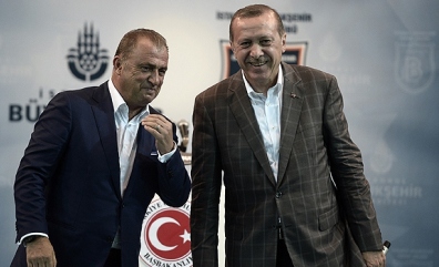 Ərdoğan Fateh Terimi müdafiə etdi: “Özü futbol oynamayacaq ki”
